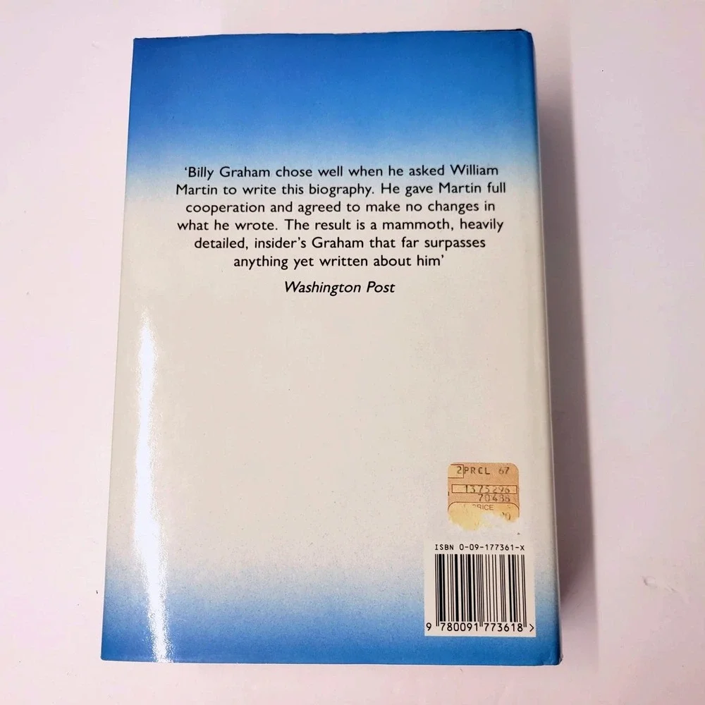 The Billy‎ Graham Story Biography Book William Martin Hardcover Hutchinson